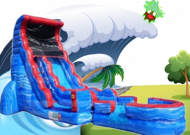 18ft Tsunami Slide